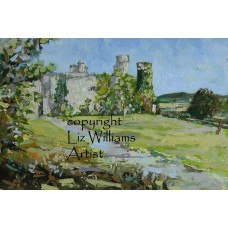 Bodelwyddan Castle, North Wales. print